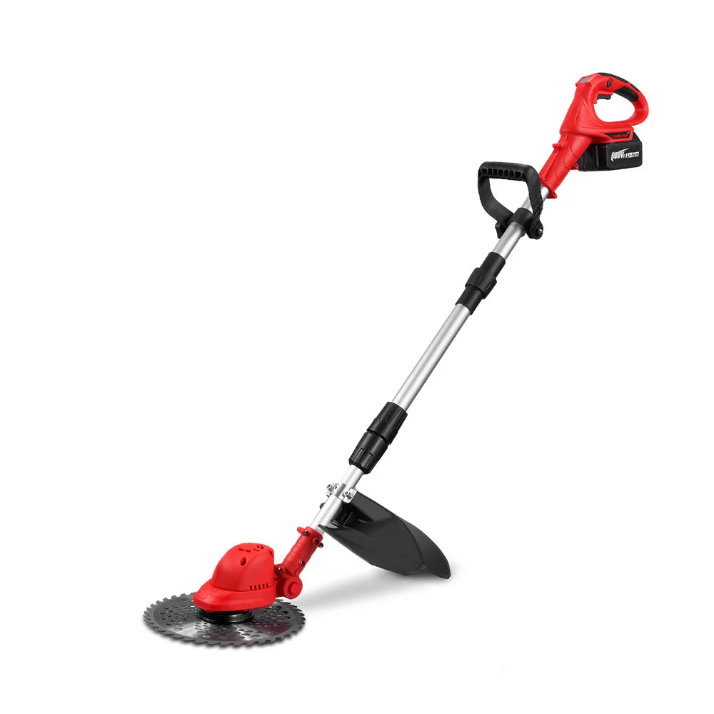 10Inch 4000W Brushless Electric Lawn Mower 36000RPM Grass Trimmer Length Adjustable Garden Tools For Makita 18V Battery Pins