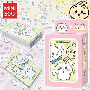 Sanrio Chiikawa Games Playing Card Family Funny Entertainment Board Game Fun Playing Cards Kids Toys Birthday Christmas Gifts