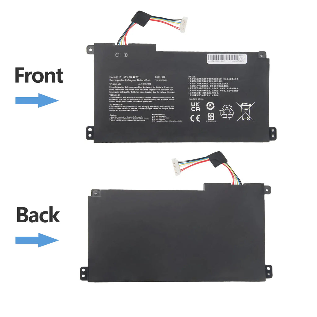 Oyomba B31N1912 C31N1912 Laptop Battery Compatible with ASUS VivoBook 14 E410MA L410MA E410KA E510MA E510KA F414MA EK018TS