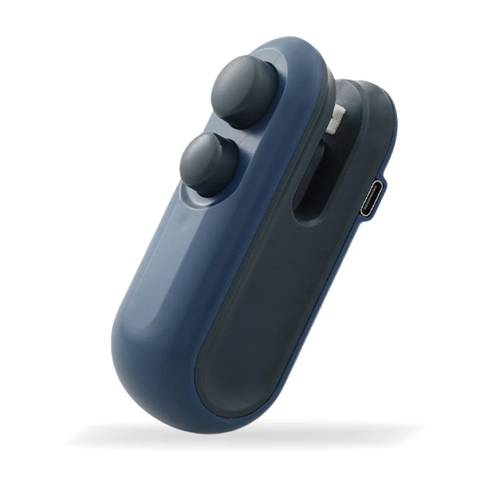 2 In 1 Sealer Cutter Mini Bag Sealer Handheld Heat Vacuum Sealer Handheld Bag Sealing Machine for Food Storage Snacks Freshness