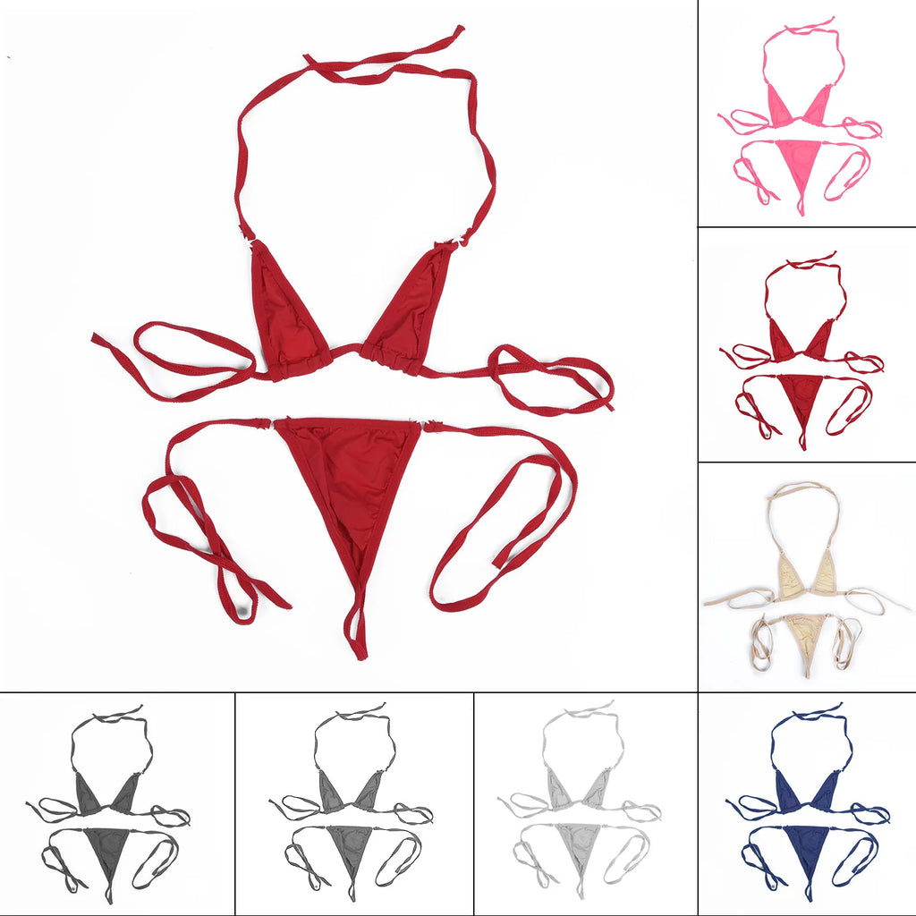 Sexy Bikini Swimsuit Women 2 Piece Swimwear Bikini Set Brazilian Bathing Suit Summer Hot Girl Lingerie Set Swimming Beach Wear