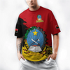 Angola Flag Summer Men's Tshirt Angolan National 3D Print T-Shirt Oversized GYM Tops Sports Fitness Short Sleeves Tee Shirts