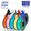 JAYO PLA + 3D Filament 1.75MM 10 Rolls PLA PLUS 3D Printer Filament Neatly Wound 3D Printing Filament 1.1kg Spool High Toughness