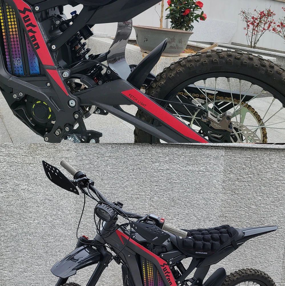 LINGQI Side fender for Second-Generation Longer Rear Fender Fit to  Light Bee X and S.