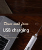 Portable Rechargeable Electric Milk Frother Foam Maker Handheld Foamer High Speeds Drink Mixer Coffee Frothing Wand whisk