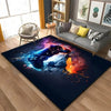 3D Game Controller Carpet Anime Carpet Living Room Decoration Rugs for Bedroom Carpets for Super Sized Gaming Carpet
