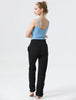 Women's New Folded Yoga Pants Super Soft Loose Micro Horn Fitness Commuter Leisure Sports cropped pants
