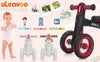Ubravoo Baby Slide Balance Bike for 12-24 Months,3-Mode Headlight & 4 Transparent Silence Wheels, Riding on Toys Birthday Gifts