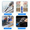 4000mAh High-Power Portable Vacuum Cleaner - Strong 45W Suction, 3.5Pa Pressure, USB Rechargeable, Lightweight, Cordless, Multi-Surface Cleaning for Household, Automotive, Office - Ideal for Quick Cleanups and Pet Owners