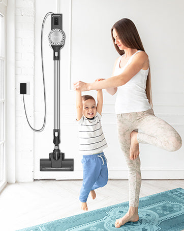 Pet Friendly-Cordless Vacuum Cleaners,6-in-1 Stick Vacuum Up to 40 Mins Runtime,30Kpa for Home/Carpet/Hardwood Floor/Pet Hair