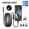 5Mm/0.196In Mini Camera Industrial Cameras Endoscope, Android Mobile Phone Camera, Pipeline Detection, Industrial, Automotive Repair, Carbon Deposition, Visual Repair, Air Conditioning 1-10M Probe