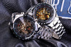 Winner Mechanical Sport Design Bezel Men's Watches, Skeleton Wristwatch, Men's Accessories