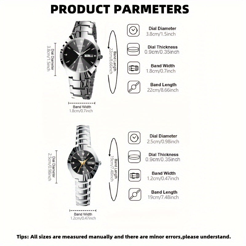 Couple Watches Exquisite And Versatile, Beautiful And Gentle Personality Ladies Watches, High-end And Atmospheric Casual Sports Business Student Men's Watches