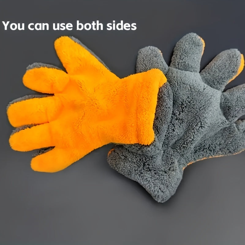Universal Car Wash Glove, Scratch-Free Exterior Cleaning Tool, Durable Automotive Detailing Mitt for All Vehicles