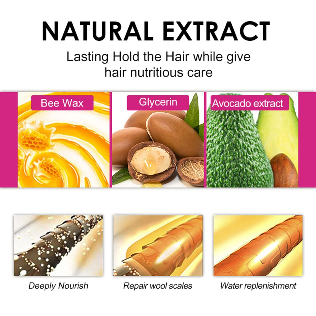 Hair Wax Stick, Flyaways Hair Styling Wax for Edge Control and Taming Youngsters' Hair