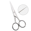 1Pcs Beard Clipper Stainless Steel Eyebrow Nose Hair Scissors Tool Grooming Christmas Gift