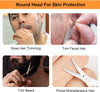 1Pcs Beard Clipper Stainless Steel Eyebrow Nose Hair Scissors Tool Grooming Christmas Gift