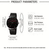 [Ultra Thin Quartz Wrist Watch] Minimalist Mens Fashion Ultra Thin Watches Simple Men Business Stainless Steel Mesh Belt Quartz Wrist Watch