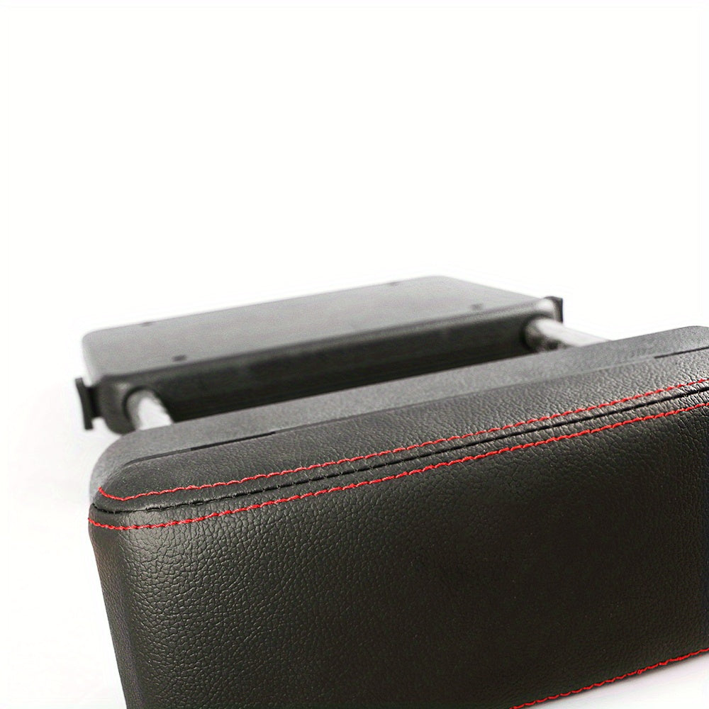 [Adjustable | Car Armrest] ABS Material Adjustable Height Car Armrest Cushion | Vehicle Console Organizer with Storage Box | Compatible with Various Models, Automotive Interior Accessories, Center & Floor Consoles, Elbow Rest