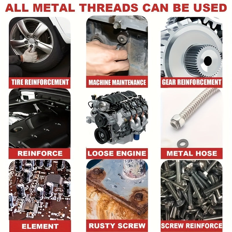 1/3pcs Multifunctional Vitamin Adhesive 222/243 Medium High Strength Screw Glue Medium High Strength Automotive Special Screw Glue Anti-slip Fastening Anaerobic Glue Removable And More