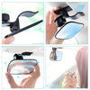 Wide Angle Convex Rearview Mirror, Adjustable Car Interior Mirror for Backseat, Automotive Accessories