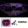 196.85inch Car Environment El Wire LED USB Flexible Neon Interior Lights Assembly RGB Light for Automotive Decoration Lighting Accessories for car party DIY Living Room and Bedroom Atmosphere Decoration, Bedroom Lights, Best