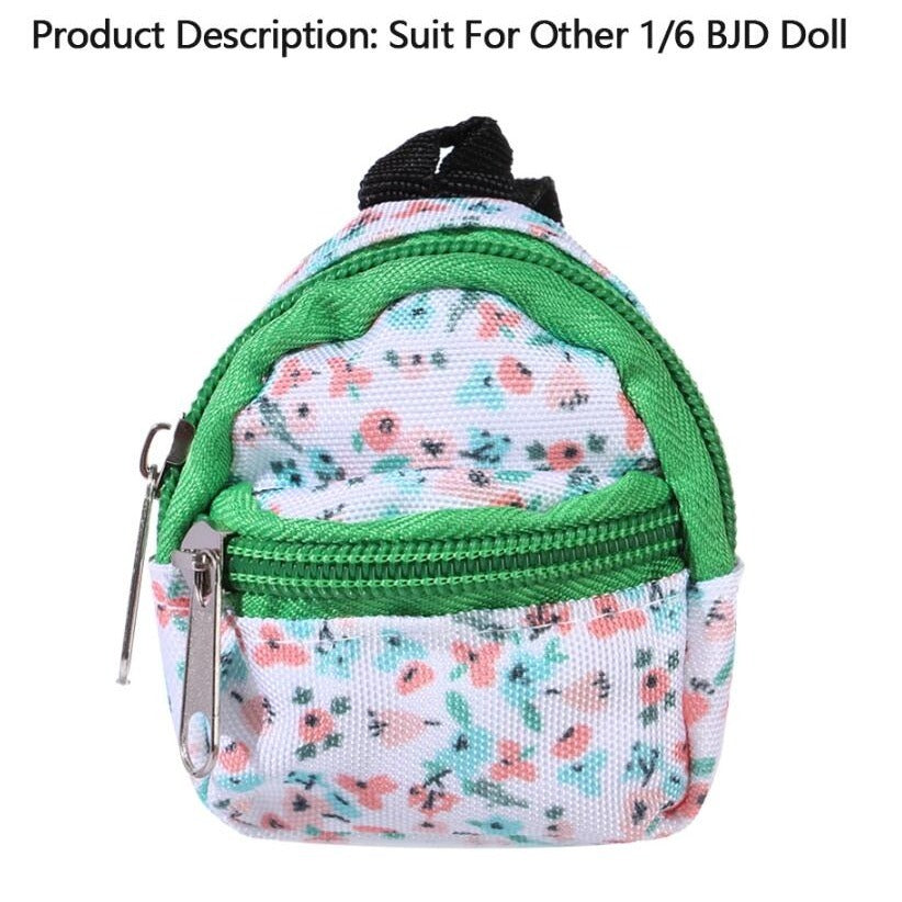 for LABUBU 30cm Doll 1/6 BJD Doll Mini Bag Backpack Mini Doll Bag Doll House Decoration Toy Accessories for Gifts Halloween, Christmas Gift