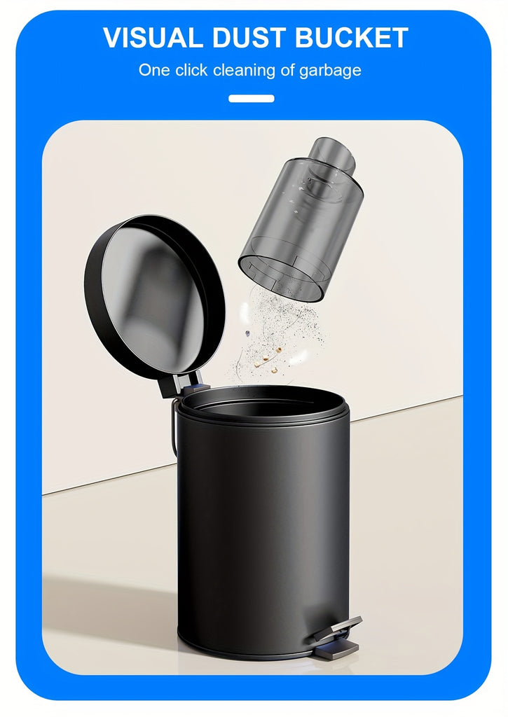 4000mAh High-Power Portable Vacuum Cleaner - Strong 45W Suction, 3.5Pa Pressure, USB Rechargeable, Lightweight, Cordless, Multi-Surface Cleaning for Household, Automotive, Office - Ideal for Quick Cleanups and Pet Owners