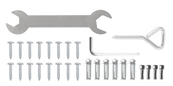 SucceBuy 3-5 Step Railing Stainless Steel Transitional Handrail Fit For Level Surface Adjustable Stair Railing Safely Downstairs